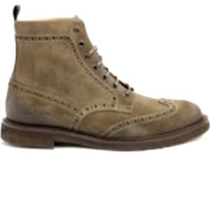 NEW! XRAY Men's Leather Suede Olive Brown Wing Tip Lace Up Men's Boots 10.